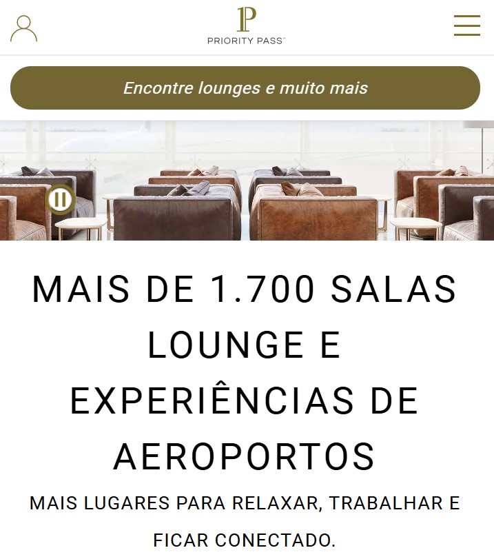 Acesso Sala Vip Priority Pass
