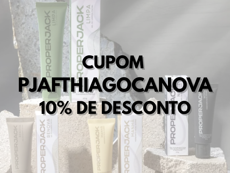 Cupom de desconto cumulativo Proper Jack 10% extra