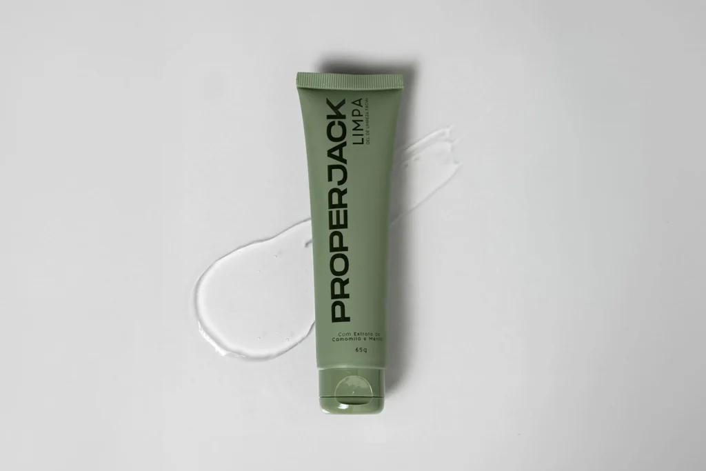 Gel de limpeza facial Proper Jack