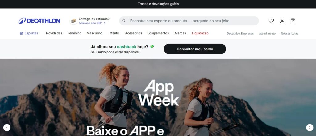 Confira todas as ofertas no site Decathlon agora mesmo!