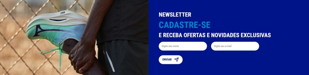 Descontos no site da Mizuno