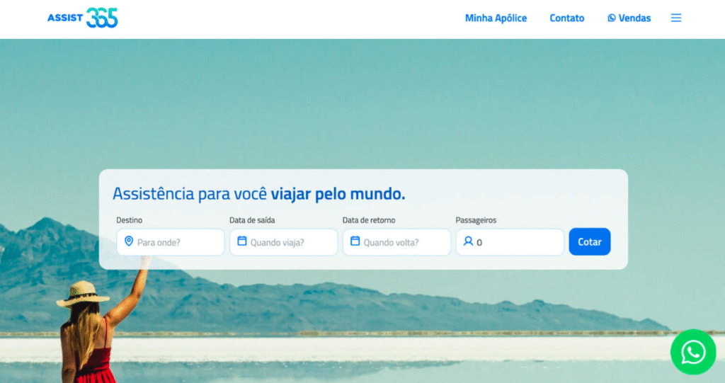 Encontre o melhor seguro viagem com a Assist 365