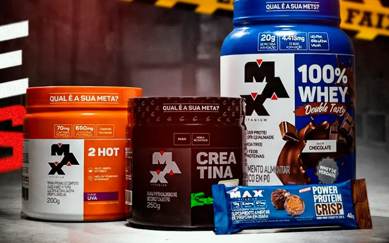Max Titanium produtos