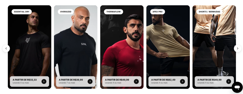 Alpha Co traz produtos que unem conforto, performance e estilo. 