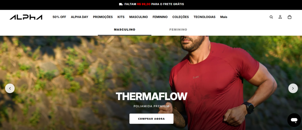 Alpha Co com frete grátis acima de R$99,00. Consultar região e promoção do dia.