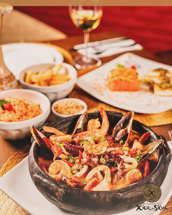 prato delicioso em Fernando de Noronha no Xica da Silva
