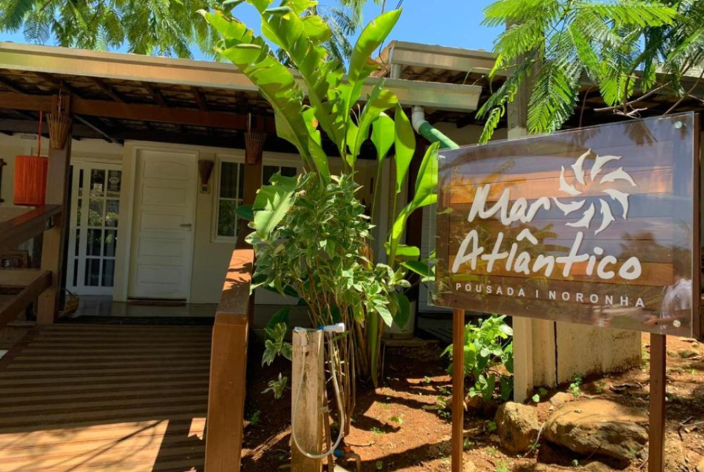 Pousada Mar Atlântico – Jardim, café da manhã regional e boa localização em Fernando de Noronha