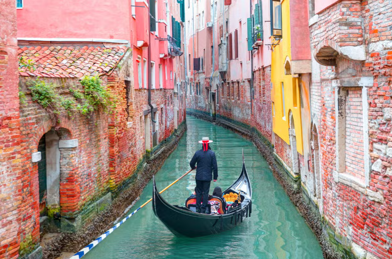 Passeios românticos em Veneza